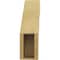 Ekena Millwork 5-inch W x 18-inch D x 18-inch H Monterey Rough Cedar Woodgrain TimberThane Knee Brace, Primed BRCUR05X18X18MONRCPR - alternate 5